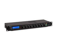 Power Dynamics PD PDC90 Professional Media Player with DAB+, Bluetooth, USB, Media Amplifier, Mic & Line Inputs, XLR/RCA Outputs - Ideal for Restaurants, Retail Spaces