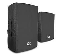 Power Dynamics PD412SC Water-Resistant Speaker Covers - Pair, Protective Nylon Covers with Rear Access Panel for PD412 and PD415 PA Speakers, Ideal for Live Performances & Events