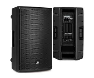 Power Dynamics PD415A 15" Bluetooth Active Speaker Pair DJ Speakers, Powerful PA Speakers System for Large Venues, Ideal for DJs and Live Events, 3800W Combined Active Speakers Pair