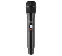 Power Dynamics PD504HH Wireless Handheld UHF Microphone with IR Channel Selection, Compatible with PD504 Series, Ideal for DJs, Karaoke, Vocals and Presentations (826.3-831.2 MHz)