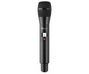 Power Dynamics PD632HH Wireless Handheld Microphone with Adjustable UHF Frequency, IR Learning Channel Selection for DJs, Vocalists, Karaoke & Presentations (826.300-831.200 MHz)