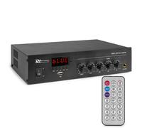 Power Dynamics PDM25 100V Bluetooth Mixer Amplifier 2x25W PA System