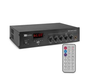 Power Dynamics PDM25 100V Bluetooth Mixer Amplifier 2x25W PA System