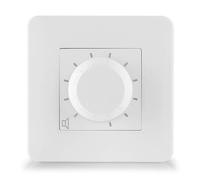 Power Dynamics PDV12 100V Line Volume Control Attenuator - 12W Wall-Mounted Volume Controller with 11-Step Adjustment for Commercial Audio Speaker Systems