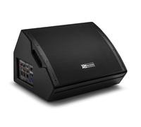 Power Dynamics PDY212SM 12" Active Stage Foldback Monitor - 350W Bi-Amp 2-Way Wedge Speaker with Built-in Mixer, Digital Limiter & Plywood Housing for Live Music & DJ Performances