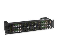 Power Dynamics PDZM800 Multi Zone Matrix Mixer, 3 Zones, 5+2 Channels, Talkover Function, Independent Outputs, XLR/RCA Connections, Rack Mountable 19-Inch 2U