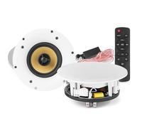 Power Dynamics WCS65 Wireless Bluetooth Ceiling Speakers 6.5" Pair 120W