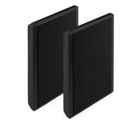Power Dynamics WSF30B Flat On Wall Speaker Set - 100V 5.25" Black Pair