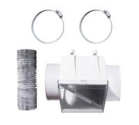 Power Efficient Dryer Channel Filter Easy Installation Prevents Flame Hazard Accommodates Aluminum Foil Duct