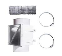 Power Efficient Dryer Channel Particle Collector Reduces Flame Hazard Easy Neat Plan Accommodates Most 4 Inch Dryer Occurrences Laundry Room Accessory