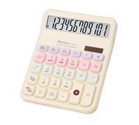Power Efficient Solar Calculator 12 Line Display Dynamic Dyes Comfort Pad Permanent Polystyrene Building Colorful Solar Calculator