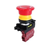 Power Emergency Stop Button LA36M-01ZS 10A 1NC/2NC(No light,1NC,Ac220-380v)