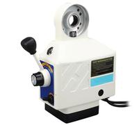 Power Feed Milling Machine with Adjustable Speed, 0-200 RPM Range, 450 lb-in Torque Limit, X-Axis Power Drive for Precision Milling Table Feed