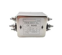 Power filter CW4B-10A-S 10A 20A CW4B-20A-S three-phase AC anti-interference(CW4B-20A-S 20A 380V)