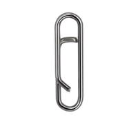 Power Fishing Clips 50Pcs Stainless Steel Quick Change Connector,Link Split Rings Snaps for Lures Saltwater Freshwater