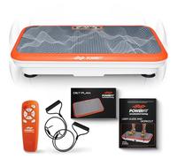 Power Fit Vibration Plate Exercise Machine, Powerfit Elite Vibration Platform, Power Plate, Body Vibration Plate for Lymphatic Drainage, Body Shaker Weight Loss - Remote, Resistance Bands & Diet Plan