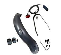 Power Fix Electric Scooter Mudguard Complete Twelve Piece Set made for ES80 replacement front rear fender shield splash guard support hook taillight commuter spare part