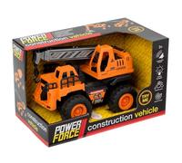 Power Force John Adams 19 cm Crane Truck with lights and sound, Kids' Play Construction Vehicles, Batteries included, Ages 3+