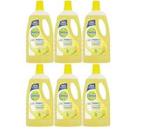 Power & Fresh Multi-Purpose Floor Cleaner, Sparkling Lemon & Lime Burst, 1L, Pack of 6