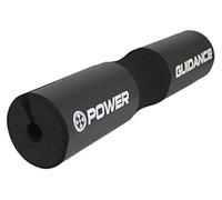 POWER GUIDANCE Barbell Squat Pad - Neck & Shoulder Protective Pad - Great for Squats, Lunges, Hip Thrusts, Weight lifting & More - Fit 50mm Olympic Bar - Black