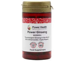 Power Health Power Ginseng GX 2500 + 60 Capsules Now in New Pack