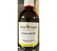 PowerHealth Castor Oil – Cold-Pressed, 100% Pure – 250 ml