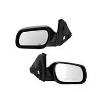 Power Heated Exterior Door Mirror Pair Left Right Driver Passenger Side Paint to Match for Mazda 3 GS/GT 2004-2006 S/i 2007-2009 Mazdaspeed 2006-2007 Power Operate Mirror