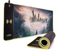 Power Idolz Hogwarts Legacy XL RGB Gaming Mat with 15W Wireless Charger | Customizable LED, Anti-Slip, Spill-Resistant