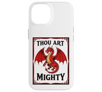 Power in Defense Rugby Red Dragon Case for iPhone 14