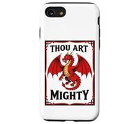 Power in Defense Rugby Red Dragon Case for iPhone SE (2020) / 7/8