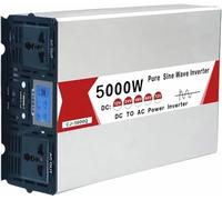 Power inverter, 12v 220v Pure Sine Wave 4000W 5000W Power DC 12V 24V 48V 60V to AC 220V 110V 50HZ 60HZ Solar Converter