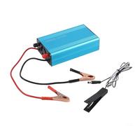 Power Inverter 12V DC to AC 38000W Output with Wide Voltage Range 300 800V Pure Sine Wave 50Hz for Heavy Duty Use (Blue-DC12V-38000W)