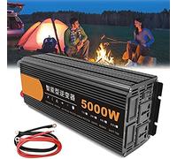 Power Inverter 5000W 8000W 15000W Modified Sine Wave DC 12V 24V to AC 220V 230V Car Converter with LCD Display for RV Truck Boat Travel Camping