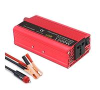 Power Inverter Modified Sine Wave Power Inverter 1500W/2000W/2600W Power Inverter Converter 12V To 220 Voltage Supply DC AC Socket For House Outdoor Powerbank for Vehicles Camping Road Trip(