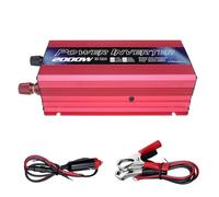 Power Inverter - Power Inverter Car, 2000W Auto Power Adapter Inverter | High & Low Voltage Alarm Charging Tool for Field Electricity, Auto Escape, Ship Travel, Mountain Camping