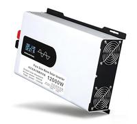 Power Inverter, Pure Sine Wave Inverter, Car Voltage Converter Transformer, 10000W/12000W Peak,5000W/6000W Continuous, 24V/48V/60V/72V/92V DC to 110V-240V AC(12000w,24V)
