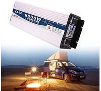 Power inverter,Pure Sine Wave Power Inverter,car power inverters,3000W-8000W Peak Power 2 Triple Outlets,Smart Color Screen Display,For refrigerators Rv Trucks,12Vto220V-8000W