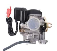 Power Jet Carb Compatible With GY6 49cc 50cc 60cc 80cc 100cc 139QMB 139QMA For Scooter Moped ATV Go-Kart 20mm Big Bore Carb CVK Carburetor