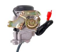 Power Jet Carb Compatible With GY6 49cc 50cc 60cc 80cc 100cc 139QMB 139QMA Scooter Moped ATV Go-Kart 20mm Big Bore Carb CVK Carburetor
