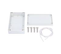 Power Junction Box ABS Plastic Electrical Project Case 200x120x56mm Flame Retardant Anti Static Surface Mounted for Indoor Outdoor Electrical Communications Fire Fighting