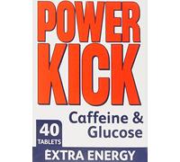 Power Kick Extra Energy Caffeine & Glucose Tablets x 40