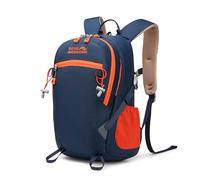 POWER KING Lightweight Hiking Backpack with Rainproof Cover 20L Foldable Travel Rucksack Bag for Women Men Outdoor Casual Daypack for Student, Fit for 14 inch Laptop (Navy Blue, 20L)