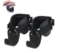 Power Lifting Straps,Gym Wrist Straps Weightlifting,Strength Training Hooks, Thick Wrist Pads Handles for Powerlifting,Deadlift Gym Lifting with Pull Up,A Paar