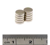 POWER MAGNET STORE 10 of 6mm x 1.5mm Super Strong Neodymium Magnets Disc Magnetic Pull approx 0.4Kg 6x1.5mm