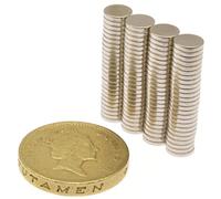 POWER MAGNET STORE 100 of 6mm x 1mm Super Strong Neodymium Magnets Magnetic Disc Pull approx 0.25Kg 6x1mm Craft