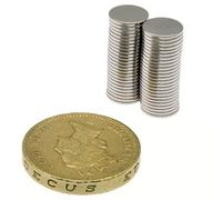 POWER MAGNET STORE 50 of 8mm x 0.75mm Very Thin Neodymium Magnets Strong Rare Earth Magnetic Disc Pull approx 0.25Kg