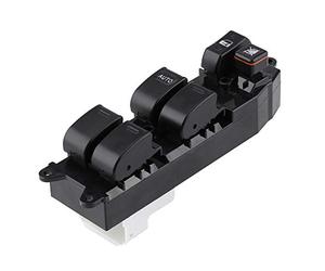 Power Master Window Control Switch Premium Quality Durable Power Window Button for NZE120 ZZE121 ZZE122 2001 2006 Black ABS Plastic 18x4.7cm