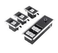 Power Master Window Switch, LCD Panel Driver Side Power Master Window Switch Kit, Electric Door Window Lift Switch Assembly Replacement for Land Rover Discovery 5 2017-2018