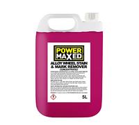 Power Maxed AWSM5000 Alloy Wheel Concentrate Cleaner Stain and Mark Remover, 5 Liters