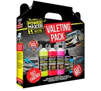 Power Maxed Car Valeting Pack - Car Care Gift Set Ideal for Christmas, Birthday, Anniversary Him Her